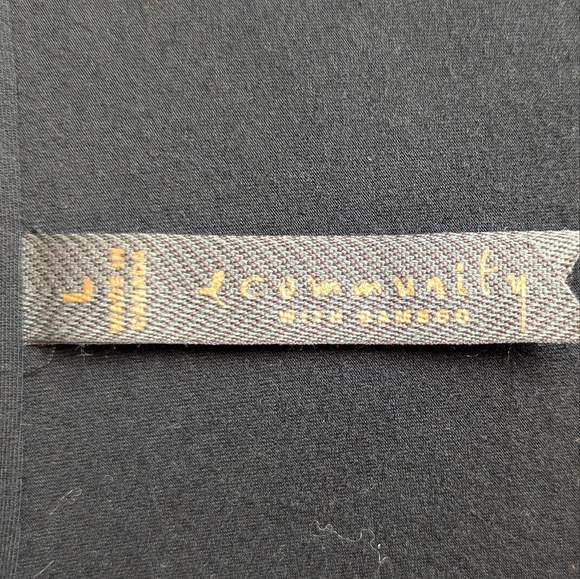 Aritzia Community Black Bamboo Wrap Cardigan - Picture 4 of 6